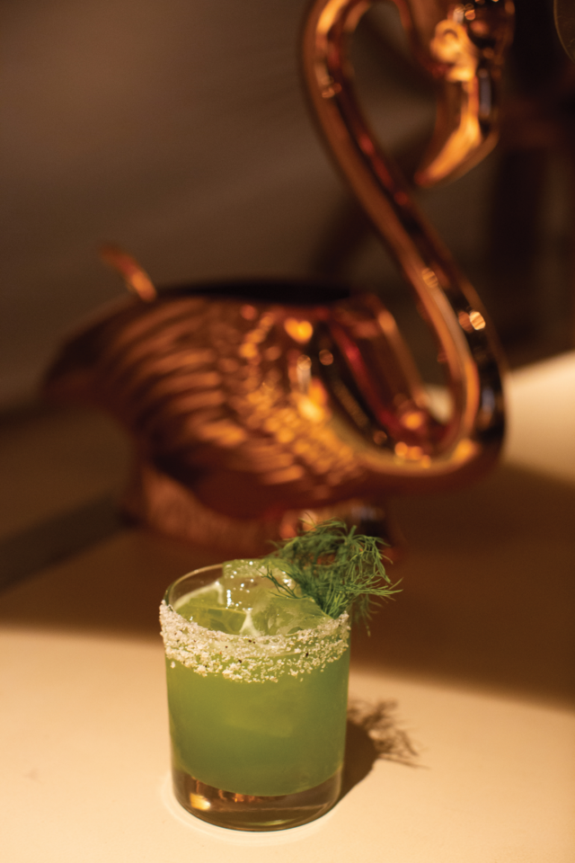 Booze Hound: What’s the Dill/Beetle Juice at Flamingo Cocktail Club